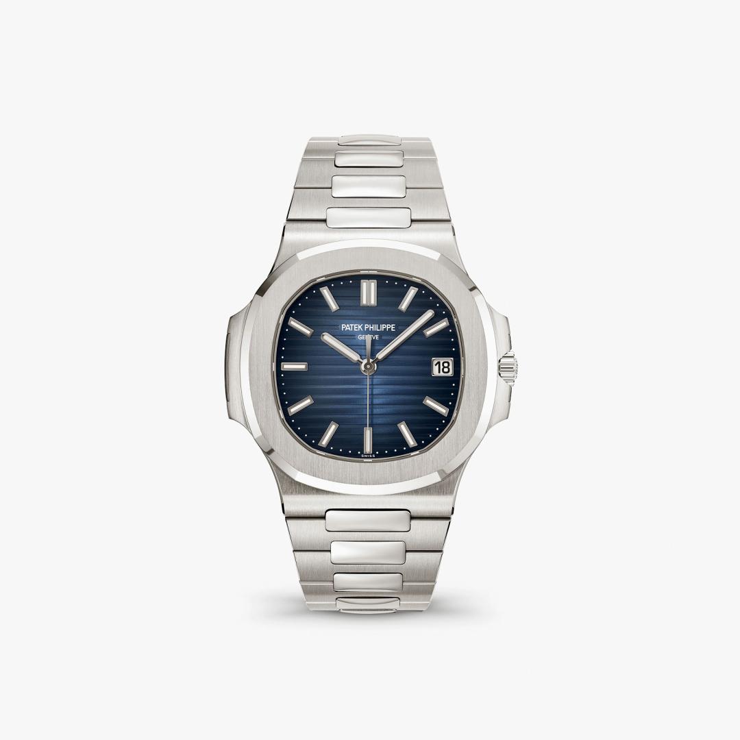 Nautilus with date and sweep seconds made by Patek Philippe