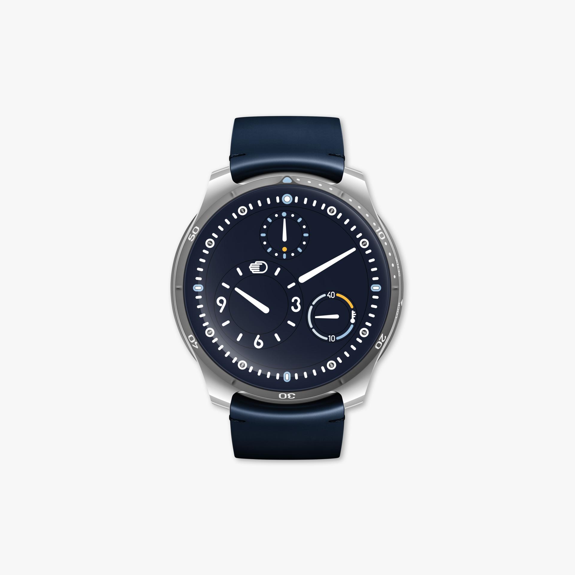 Type 5 Night Blue made by Ressence