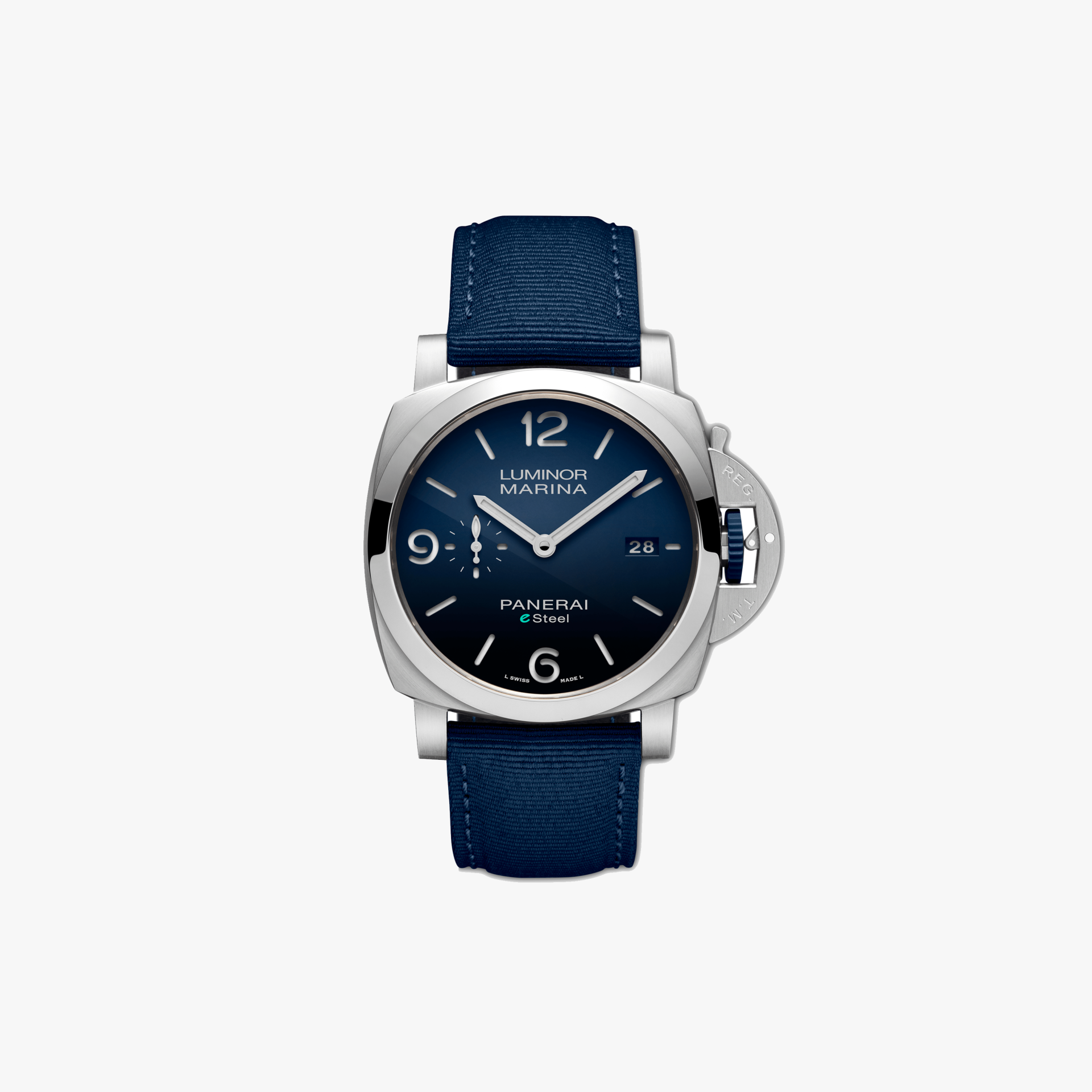 Luminor Marina ESteel™ Blu Profondo made by Panerai