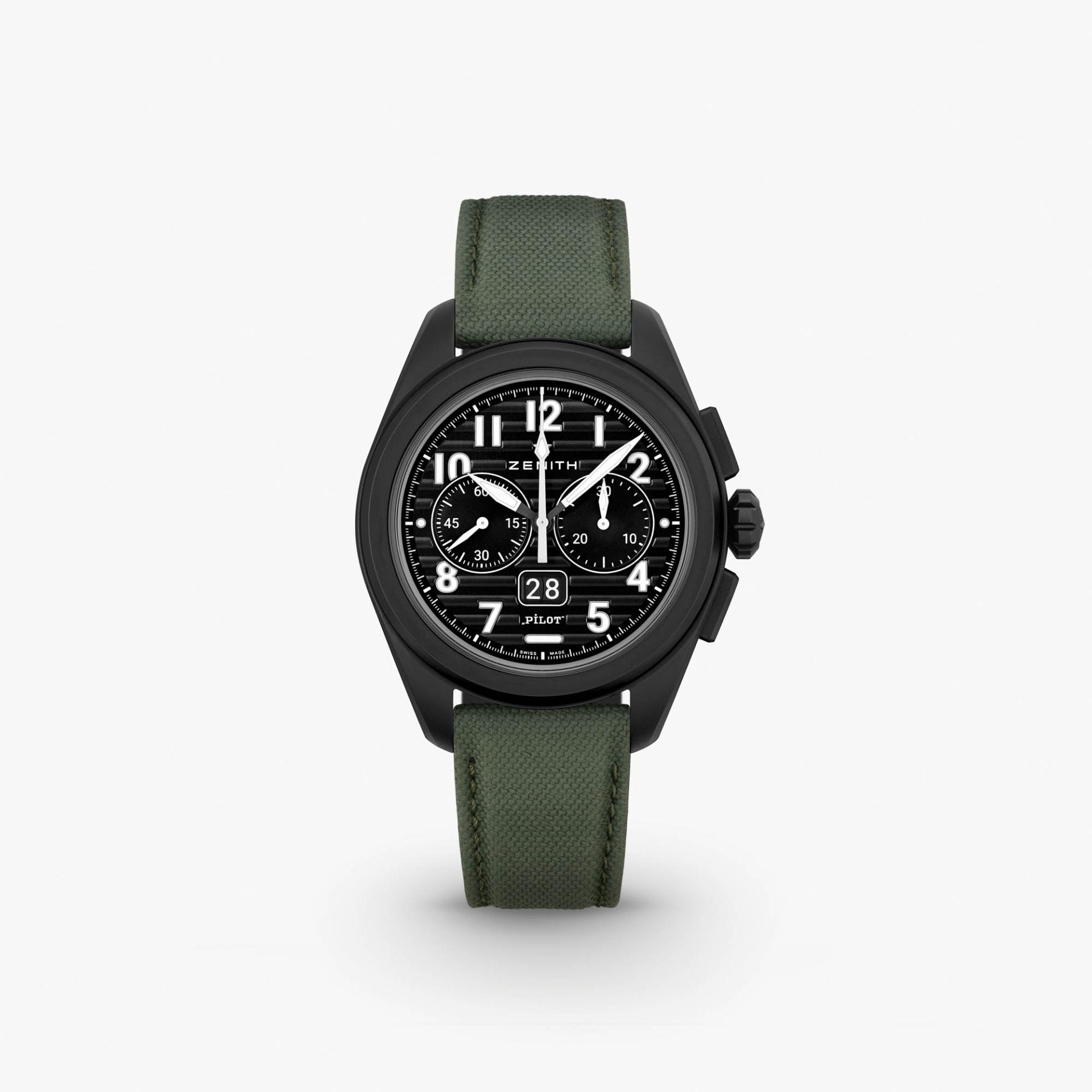 PILOT Big Date Flyback made by Zenith